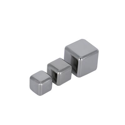 China household& hotel& restaurant& ceremony& reusable party bar tool stainless steel ice cubes for whiskey for sale