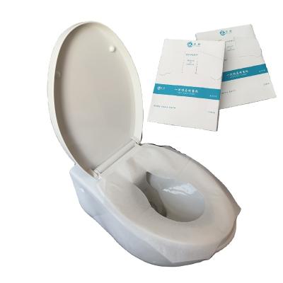 China Disposable Manufacturer Wholesale Flushable Paper 1/4 Times 16g 200 Pcs Disposable Toilet Seat Cover For Airplane for sale