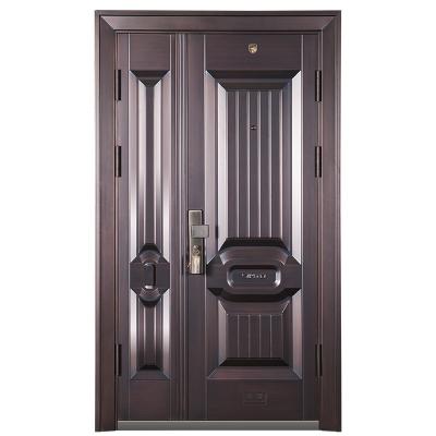 China Wholesale Hot Selling Anti-theft Modern Security Steel Entrance Door Manufacturer Good Design Security Steel Door For House for sale