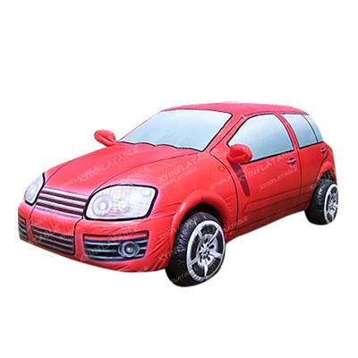 China Best PVC Factory Giant Car Model Outlet Inflatable Car For Advertising for sale