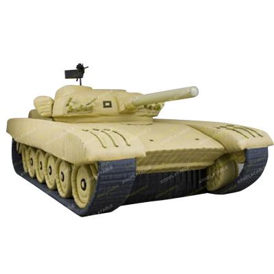 China 2021 hot sale pvc or oxford cloth inflatable tank reproduction inflatable model tank,inflatable army tank for sale for sale