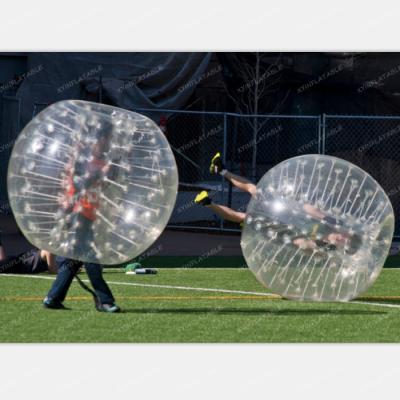 China Toy Factory Inflatable Prizes Inflatable Bubble Football, Inflatable Ball People, Bumper Ball For Adult for sale