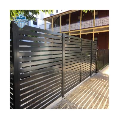 China Easily Assembled Aluminum Slat Panels Privacy Outdoor High Quality Decorative Compound Garden for sale