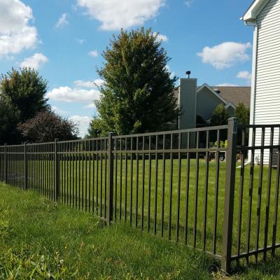 China Wholesale Price Metal Fence Panels Picket Steel Modern Easily Assembled Steel Fence Barrier For Sale for sale