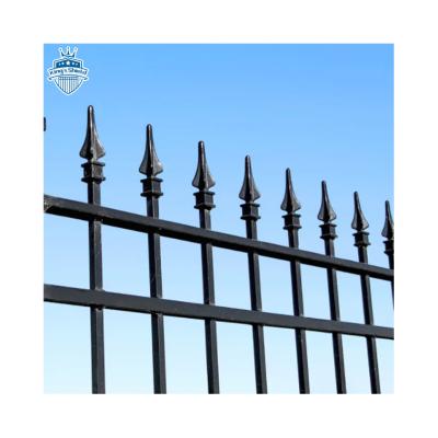 China Easily Assembled High Quality Anti Climb Community Farm Garden School Galvanized Steel Fence for sale