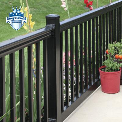 China Factory Price Aluminum Fence Customized Safety Balcony Railing Handrailing Decorative Easily Assembled Staircase for sale