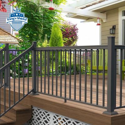 China High Quality Metal Fence Customized Balcony Railing Handrailing Decorative Aluminum Stair Easily Assembled for sale