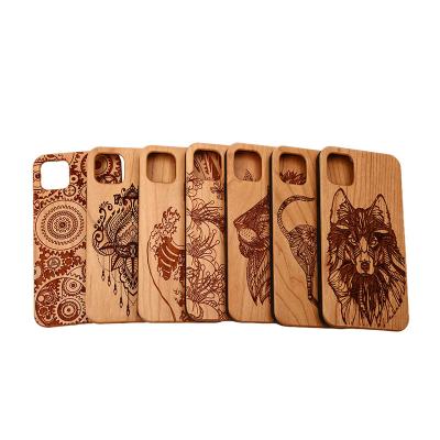 China Simons Cat Phone Case Luxury Wooden Shockproof Custom Phone Case for iphone for sale