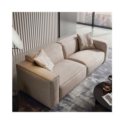 China Hot Selling High Quality Living Room Furniture Extensive Modern Design Set Elasticity Living Room Sofas for sale