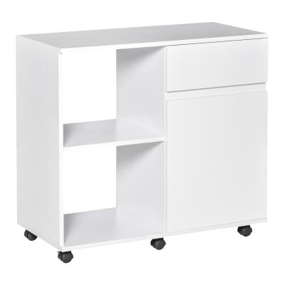 China Printer Stand Home Office Expandable Durable File Cabinets White One Drawer Filing Cabinets Easy for sale