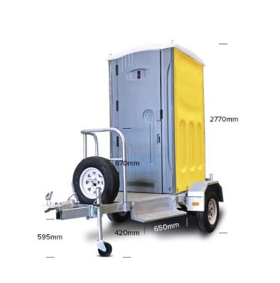 China Modern Customized Design! China Factory VIP Trailer Luxury Mobile Portable Toilet for sale