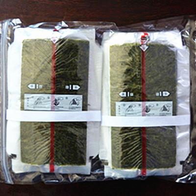 China Purchase 50bags Grade B Plastic Film Packaging Cooked Onigiri Seaweed for sale