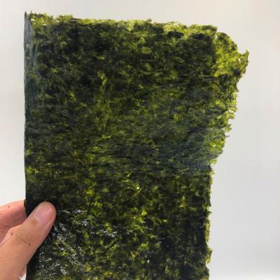 China Cooked Korean Seaweed Snack Baked Dried Nori Snack Chips Sheets for sale