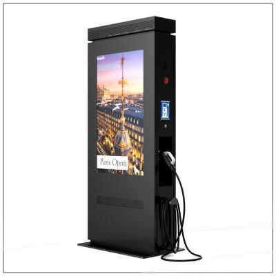 China 22kw Voltage Monitoring AC Ev Charger Portable Ocpp Charging Stations Level Electric Car 3 Charger for sale