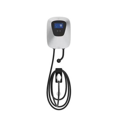 China Household/Commercial Manufacturer Ocpp Mennekes EV Charger Factory Type 2 32a 3 Phase 7kw 22kw Wallbox EV Charging Station Fast Electric Car Charger for sale