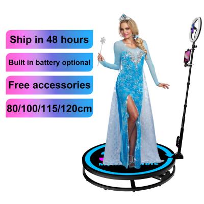 China Portable Basic Setup Photo Booth/Cheapest 360 Photos Setup Wedding Party Photobooth Booth Luxury 360 Photobooth Backgrounp Video Camera for sale