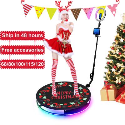 China Basic Setup Classic Slow Motion 360 Social Selfie Photo Booth / Setup Luxury Wedding New 360 Degree Camera Photo Booth for sale