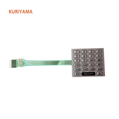 China Water-proof.durable.Eco-friendly Capacitive Keypad Membrane Switch Keyboard Control Panel With Led And Buttons for sale