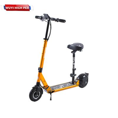 China Mini 250W Brushless Motor 24V Lithium Battery Folding Electric Standing Scooters 8inch for sale