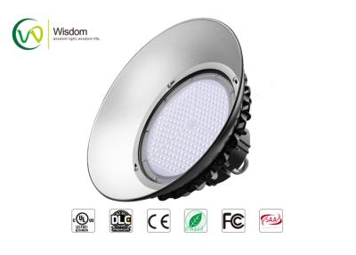 China 100W LED UFO High Bay Light indoor warehouse light fixture 13300 lumens 5000K UL DLC SAA AC 120-277 V // WSD-UHB10W27 for sale