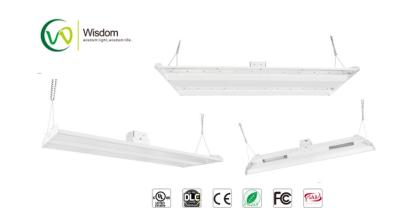 China 100W commercial indoor led lighting 2ft LED Linear High Bay 20430 lumens 5000K UL DLC AC 120-277V // WSD-2FLHB15W27 for sale