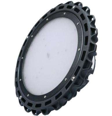 China UL DLC 4.2 UFO LED High Bay Light 0-10v Dimmable Lumileds Light Source 150w 5000K for sale