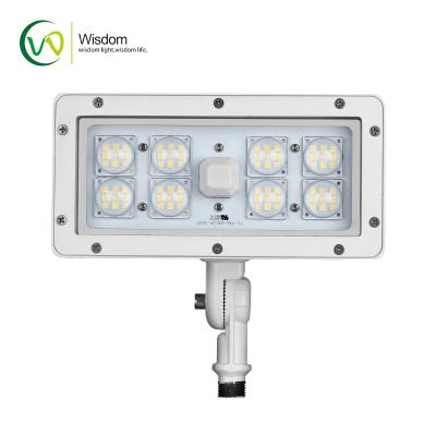 China Exterior 70W High Output Led Flood Lights Knuckle Mount 6800 Lumens 5000k UL DLC for sale