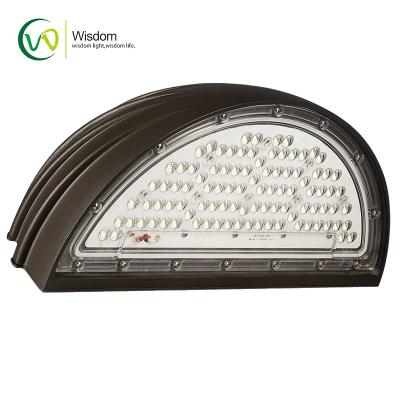 China Commercial 45w Led Outdoor Wall Mount Lighting , Wall Pack Security Lighting 7700Lm 5000K for sale