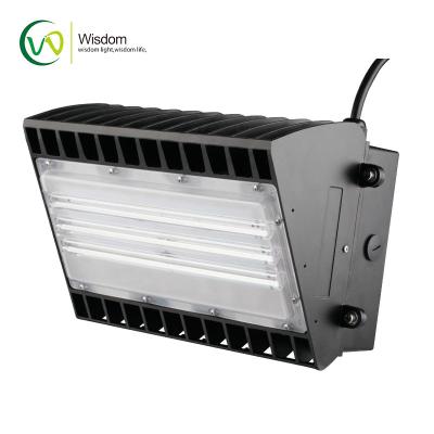 China 11000 Lumens 4000k Exterior Wall Mounted Light Fixtures Aluminum / PC Shell Materials for sale