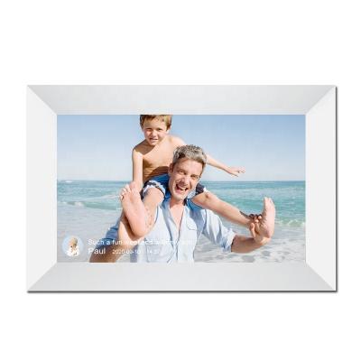 China Wifi Family AEEZO 16GB HD 9in WiFi Sharing New Blue Picture Download LCD Digital Video Photo Frame for sale