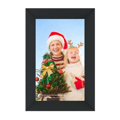 China Wifi AEEZO Free Mp3 Download Mp4 9in HD Show Frameo App WiFi 16GB NFT Smart Digital LCD Photo Frame for sale