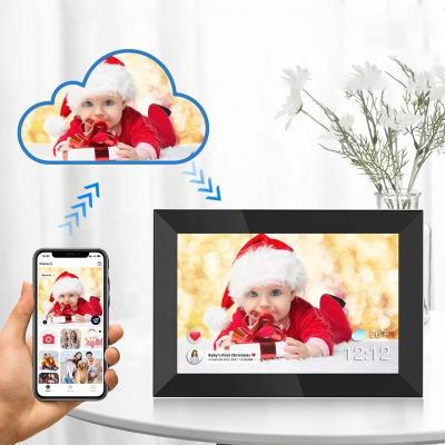 China Wifi 8inch 8GB LED Smart Picture Video Playback Share HD Display Cloud Acryl Nft Digital Wifi Photo Frame for sale