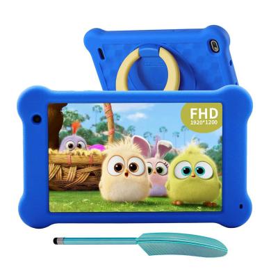 China Wholesale Cheap Kids PC Educational Android Tablet Shockproof 10 2gb 32gb Rugged Kids 7 Inch Tablet For Best Gift for sale