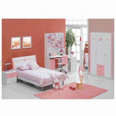 China Modern Hot Sale Princess Bedroom Set Girls EUAD002 Kids Bedroom Furniture Children Beds for sale