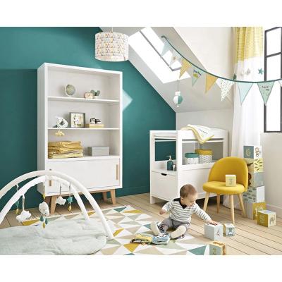 China Modern Wholesale Colorful Wooden Kids Bedroom Furniture SAUE002 Kids Cabinet for sale