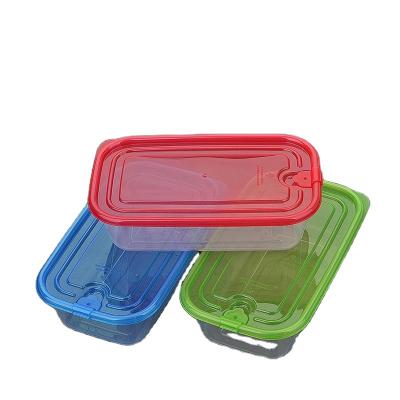 China Kitchen Organizer Keep Fresh Food Storage Box Fridge Food Sealed Container Crisper Storage Box for sale