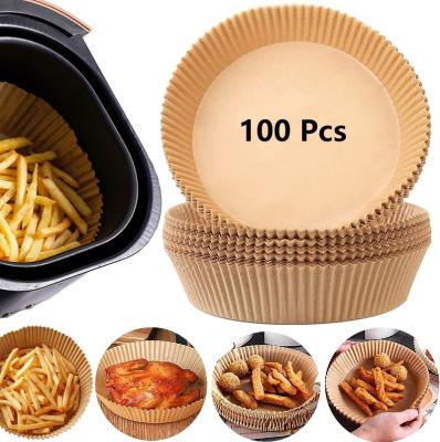 China Air Fryer Liners Food Grade Parchment Disposable Paper Liner 6.3