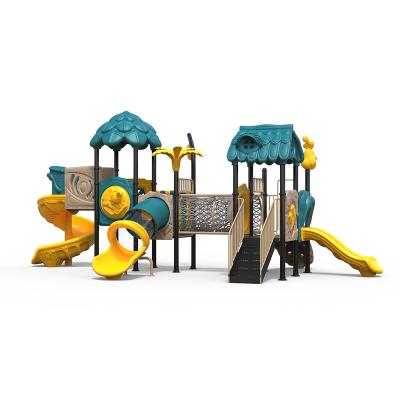 China New School Yl-t027 Wooden Child Garden Child Toy Big Equipment Outdoor Custom Playground Tube Park Slides Product For Kids - for sale