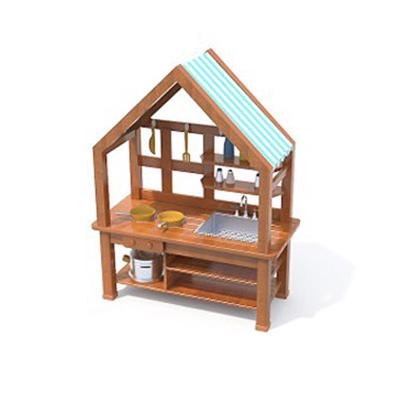 China Outdoor Outdoor Playground Equipment Kindergarten Children Theater Kitchen Toy for sale