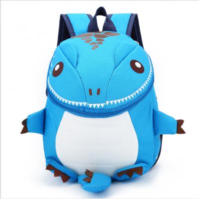 China Waterproof 2021 Wholesale Cute Dinosaur Kindergarten Backpack Animation Children Schoolbag for sale