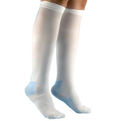 China New Compression Antibacterial Stockings Pressure Healing Socks for Edema, Diabetes, Varicose Veins, Blood Circulation Socks for sale