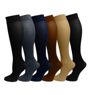 China Wholesale Custom Antibacterial Men Knee Sweat-absorb Compression Socks for sale