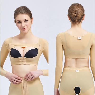 China Breathable Compression Sleeves Arm Post Surgical Thinner Tops Shapewear For Women for sale