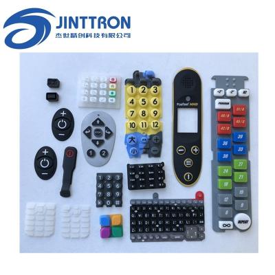 China Durable Electronic Rubber Conductive Silicone Button Keypad For Remote Control Program Equipment for sale