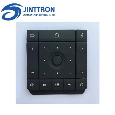 China Durable silicone rubber keypad with backlit icons for sale