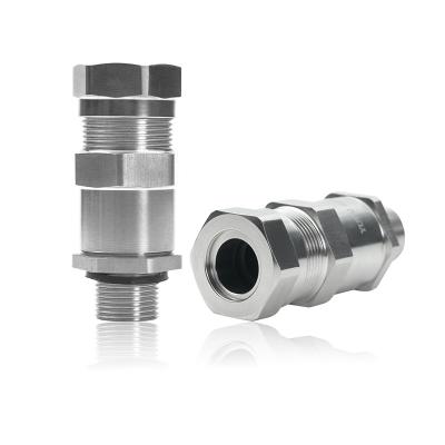 China 304/316 stainless steel cable gland EX M/PG/G thread stainless steel 304/316 metal waterproof explosion-proof cable gland for sale