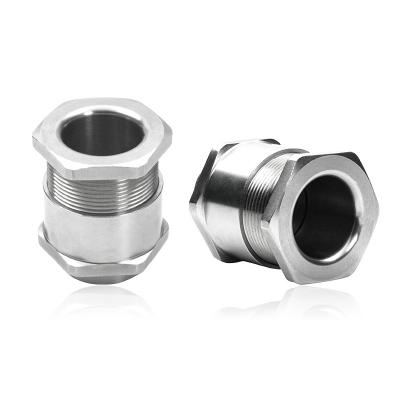 China TH Soldiered Marine Type Stuffing Box Cable Gland 304/316 Stainless Steel for sale