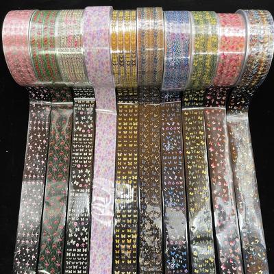 China Nail Art Decoration 500 Meters Nail Aluminum Butterfly Ballet XueQun for sale