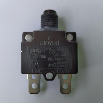 China KUOYUH 88 Series 4A 5A 6A 7A 8A Manual Reset Miniature Overload Protector 88-4A High Quality Electric Circuit Breakers for sale