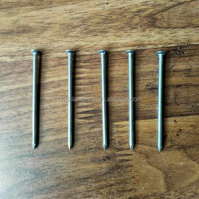 China Steel Wire Checkered Joint Nails For Construction With Smooth Shank Flat Head for sale